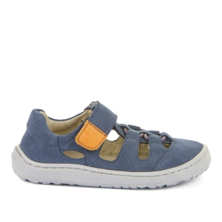 Froddo Dětské Barefoot sandály ELASTIC, jeans